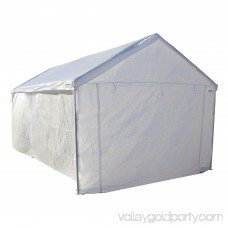 Caravan Canopy Sports 10'x20' Domain Carport Garage Sidewall/Enclosure Kit (Frame and Top Not Included) 001657617